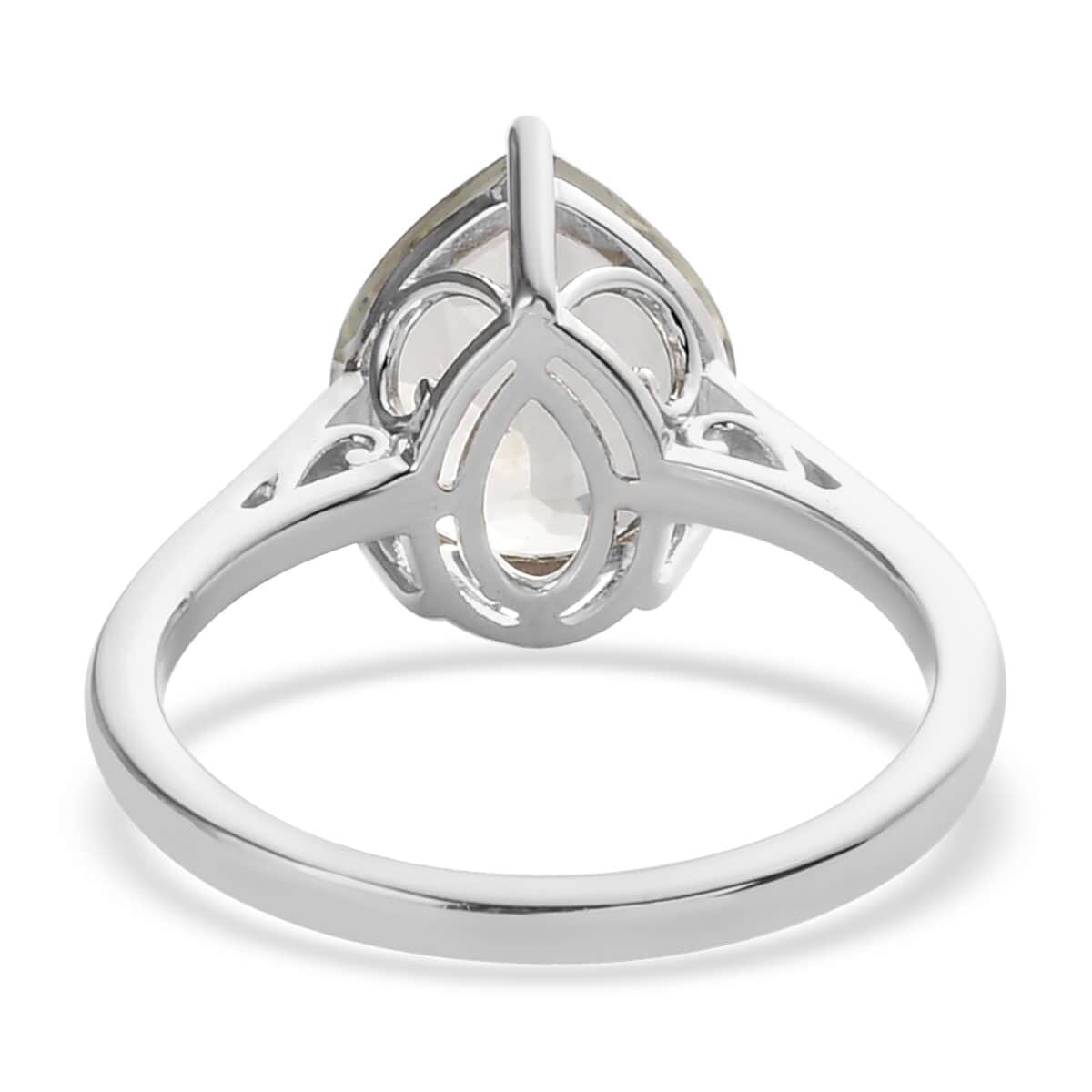 Buy AAA Montezuma Prasiolite Solitaire Ring in Platinum Over Sterling ...