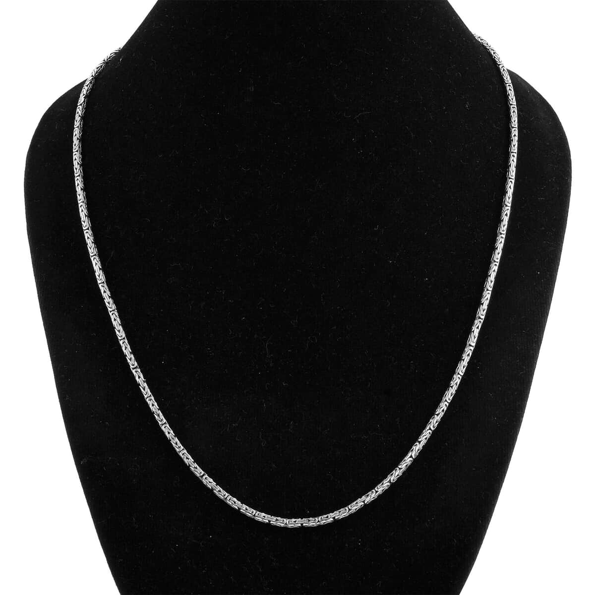 Buy BALI LEGACY Sterling Silver Borobudur Chain Necklace 20 Inches 21. ...