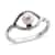 Bali Legacy Freshwater Pearl Evil Eye Protector Ring in Sterling Silver (Size 5.0)