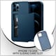 iPhone 13 Case with Sliding Card Slot- Dark Blue image number 1