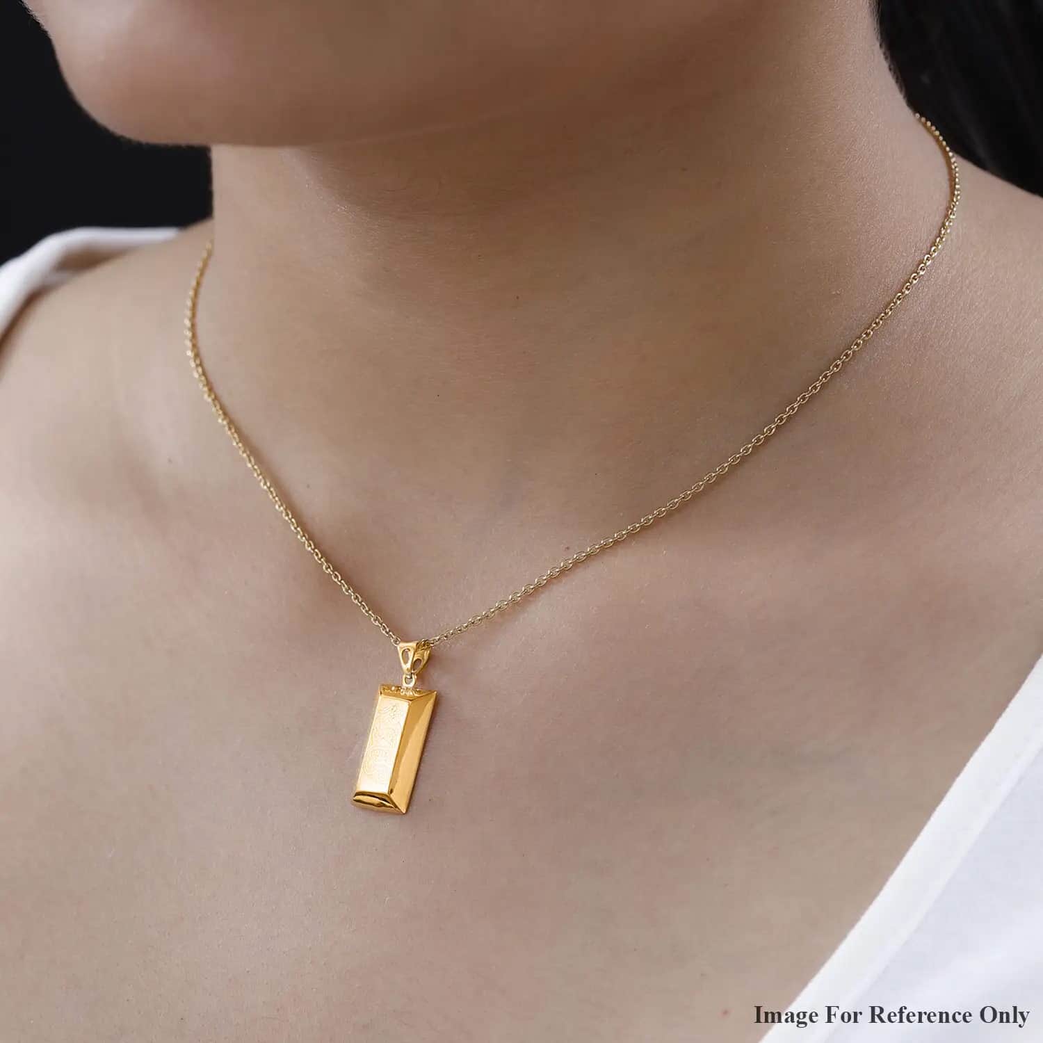 Gold barのペンダント18k 5.8grams | gulatilaw.com