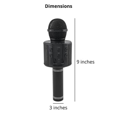 Buy Black Bluetooth Karaoke USB Charger at