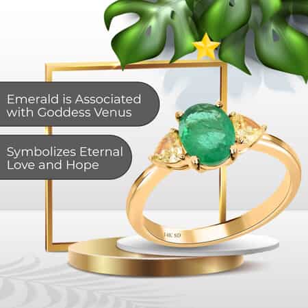 HIGH JEWELRY Diamond & Emerald Ring - LUSTRO