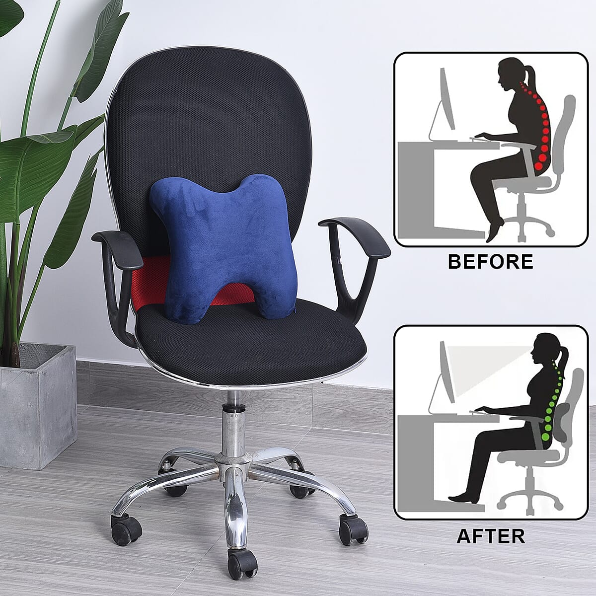 Buy Homesmart Super Soft Memory Foam Perfect Posture Pillow at ShopLC.