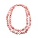 Red Shell Pearl 14-16mm Beaded Endless Necklace 46 Inches image number 0