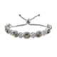 Malagasy Labradorite Bolo Bracelet in Stainless Steel 6.90 ctw image number 0