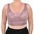 Sankom Patent Support & Posture Lace Bra with Aloe Vera Fibers - M | Dusty Rose