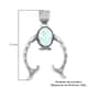 ONE OF A KIND SANTA FE Style Turquoise Pendant in Sterling Silver 34.80 Grams (Made in USA) 9.50 ctw image number 3