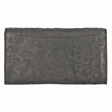 Buy Genuine Ostrich Leather Card Holder/wallet Holds Three Cards Online in  India 