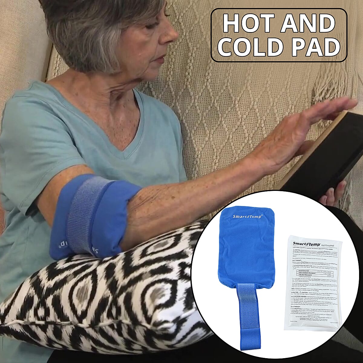 Buy Smart Temp Portable Reusable Medium Hot & Cold Pad at ShopLC.