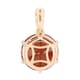 LUXORO 10K Yellow Gold AAA Sri Lankan Honey Garnet Solitaire Pendant 5.00 ctw image number 3