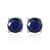 Masoala Sapphire (FF) Stud Earrings in Platinum Over Sterling Silver 2.50 ctw