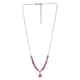 Pure Pink Mystic Topaz Necklace 18 Inches in Platinum Over Sterling Silver 11.35 ctw image number 4