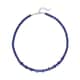Lapis Lazuli Beaded Necklace 18-20 Inches in Silvertone 138.50 ctw image number 0