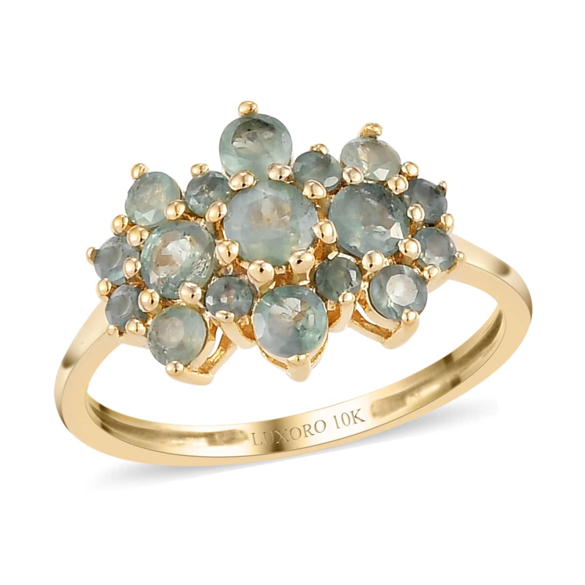 Buy LUXORO 10K Yellow Gold Premium Narsipatnam Alexandrite Ring