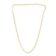 Italian 14K Yellow Gold 3.5mm Cuban Necklace 20 Inches 4.50 Grams image number 2