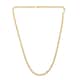 Italian 14K Yellow Gold 3.5mm Cuban Necklace 20 Inches 4.50 Grams image number 3