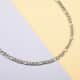 7.6mm Franco Necklace 24 Inches in Stainless Steel 27 Grams image number 1